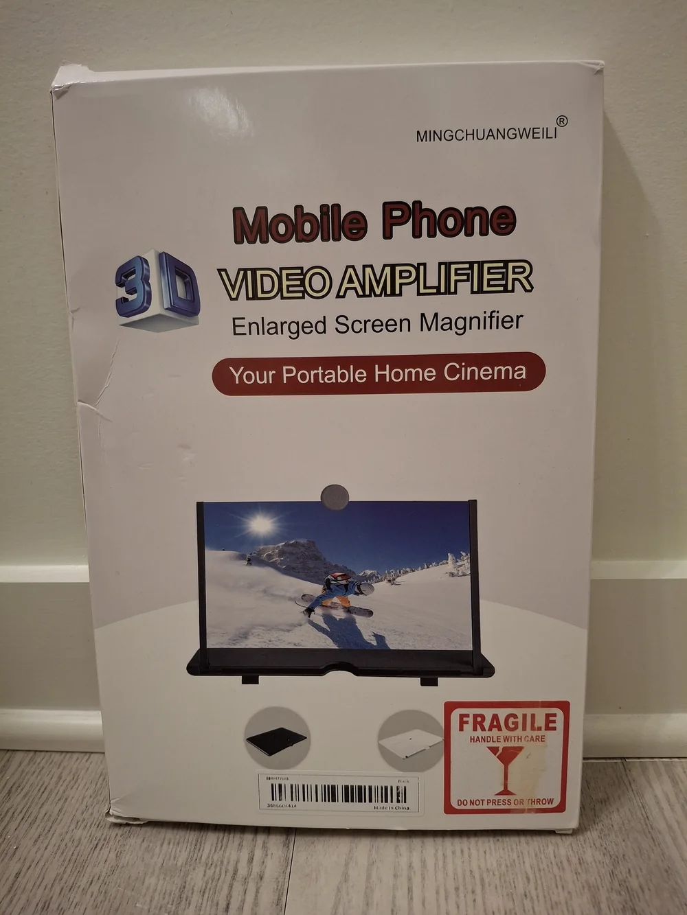 3D Mobile Phone Screen Magnifier Foldable Video Amplifier